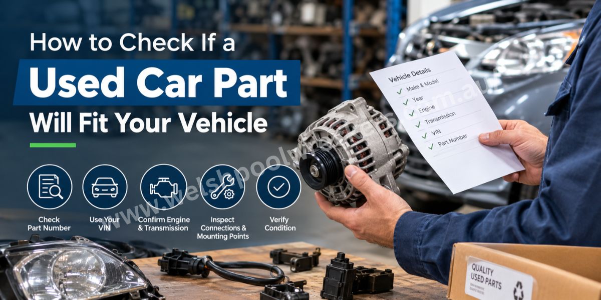 Check If a Used Car Part Will Fit Your Vehicle